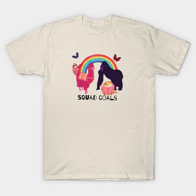 Squad goals T-Shirt by Serotonin